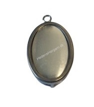 medaljon farve sølv